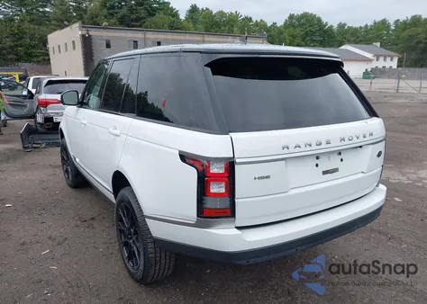 2016 Land Rover Range Rover 3.0L V6 Supercharged Hse из США, поврежденный, VIN SALGS2PF4GA287502
